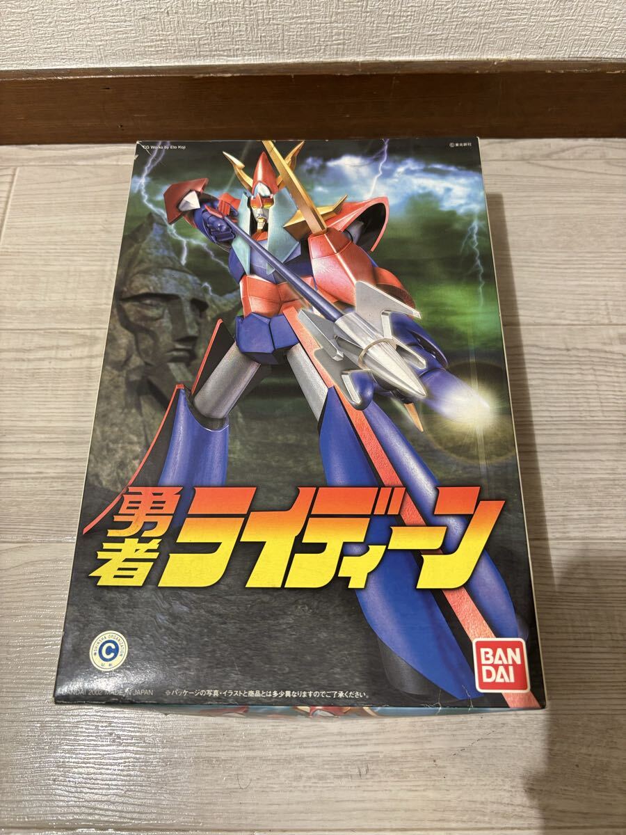 中古】旧バンダイ 勇者ライディーン 組済み 初版 プラモデル の落札