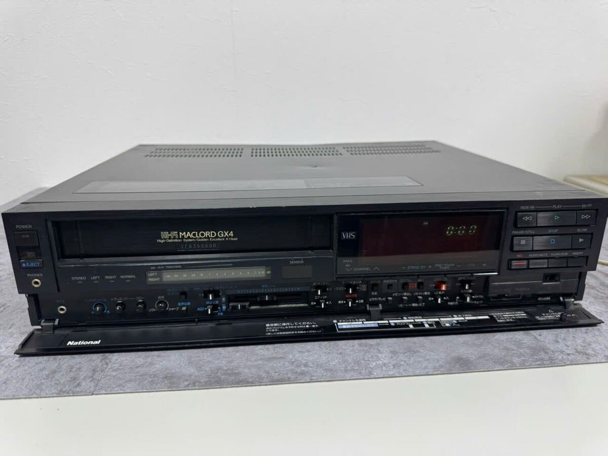 ジャンク》National Hi-Fi MACLORD NV-F21 VHSビデオデッキの落札情報