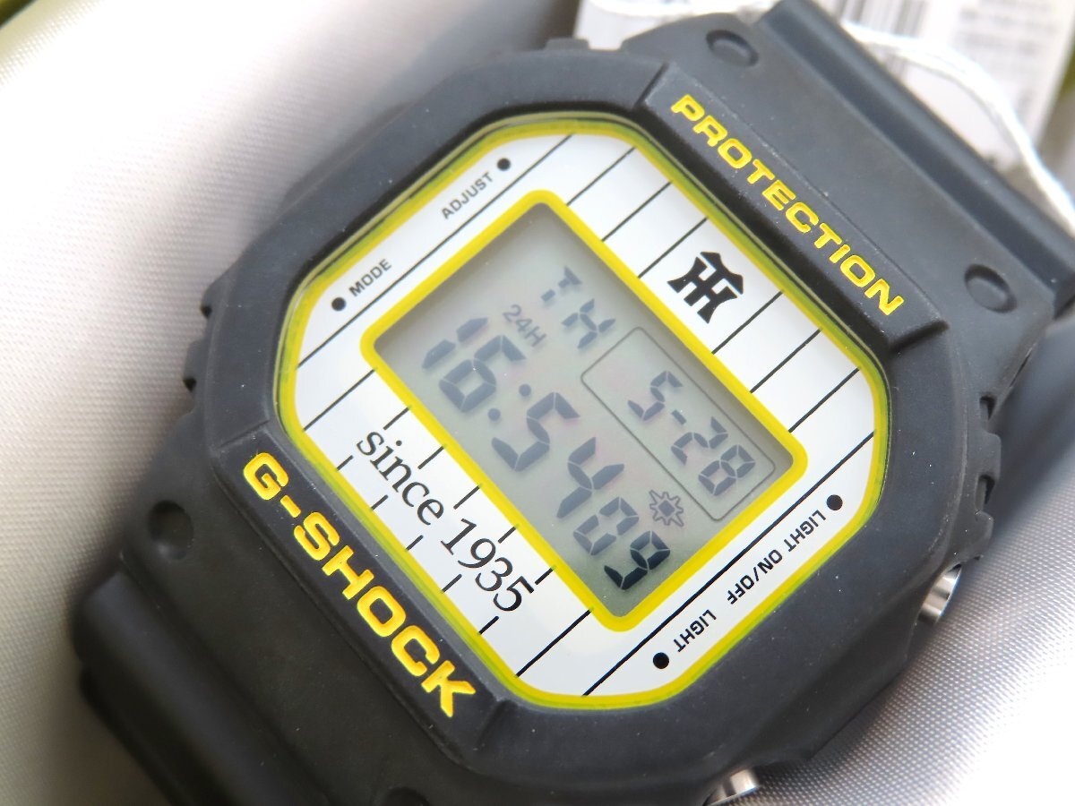 CASIO カシオ G-SHOCK 阪神タイガース 2017年 DW-5600TG-9JR スピード