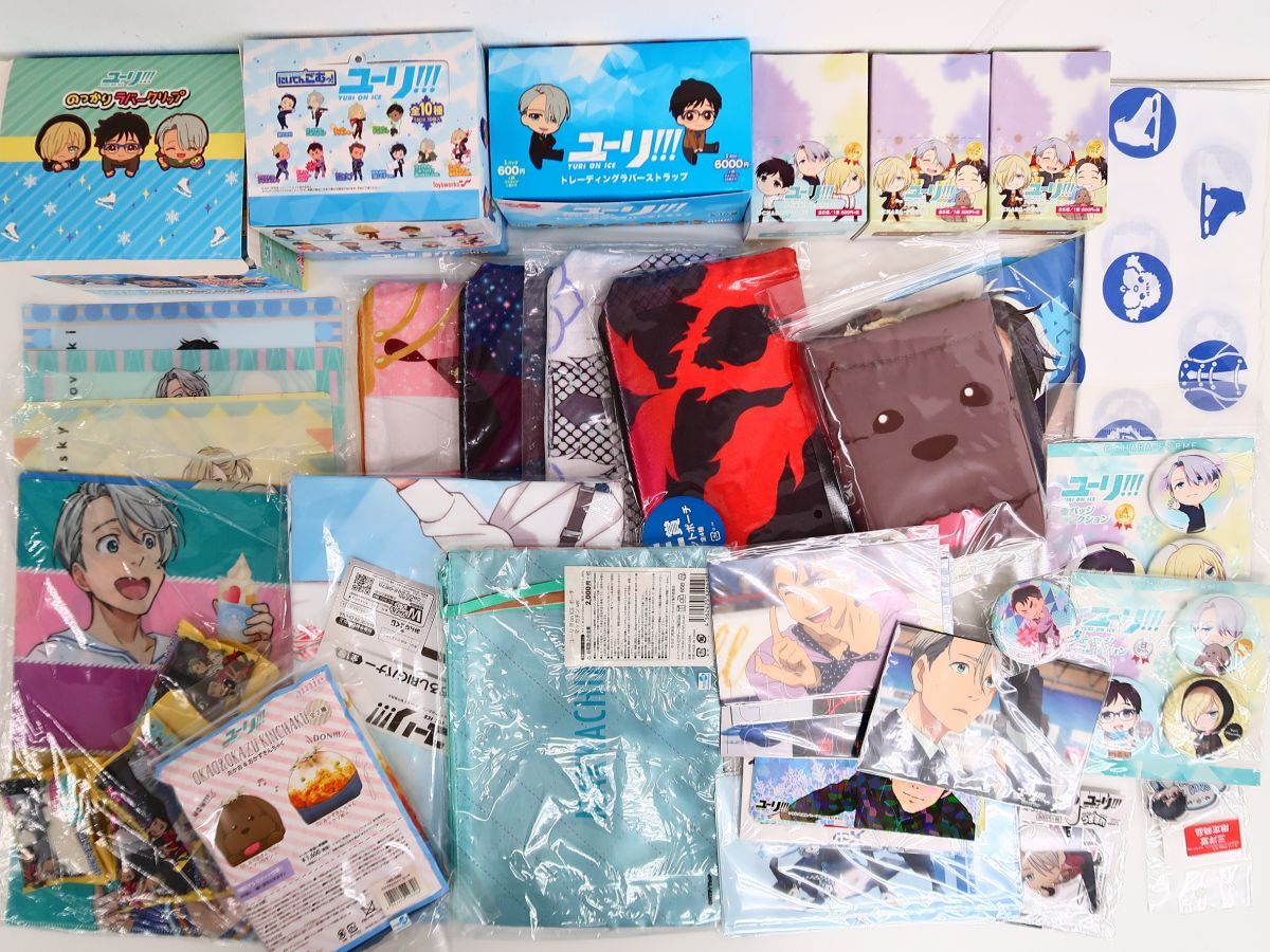 公*o様 【最終お値下げ中】yuri on ice まとめグッズ 中古】ユーリ!!! on ICE ヴィク勇 ♀女体化 GETTSU げっちゅー