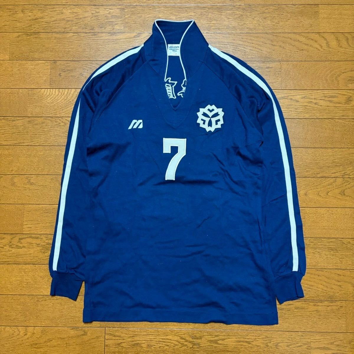 中古】日体大 日本体育大学 バレーボール部 Tシャツ バレー部 ミズノ