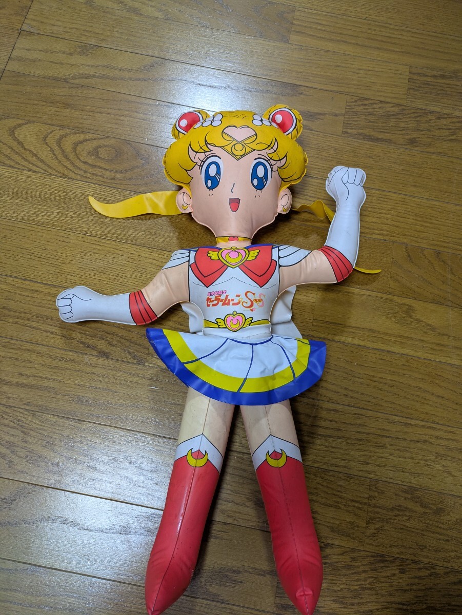 ○ 当時物 ちびうさ ビニール人形 セーラームーン 空ビ 空気ビニール