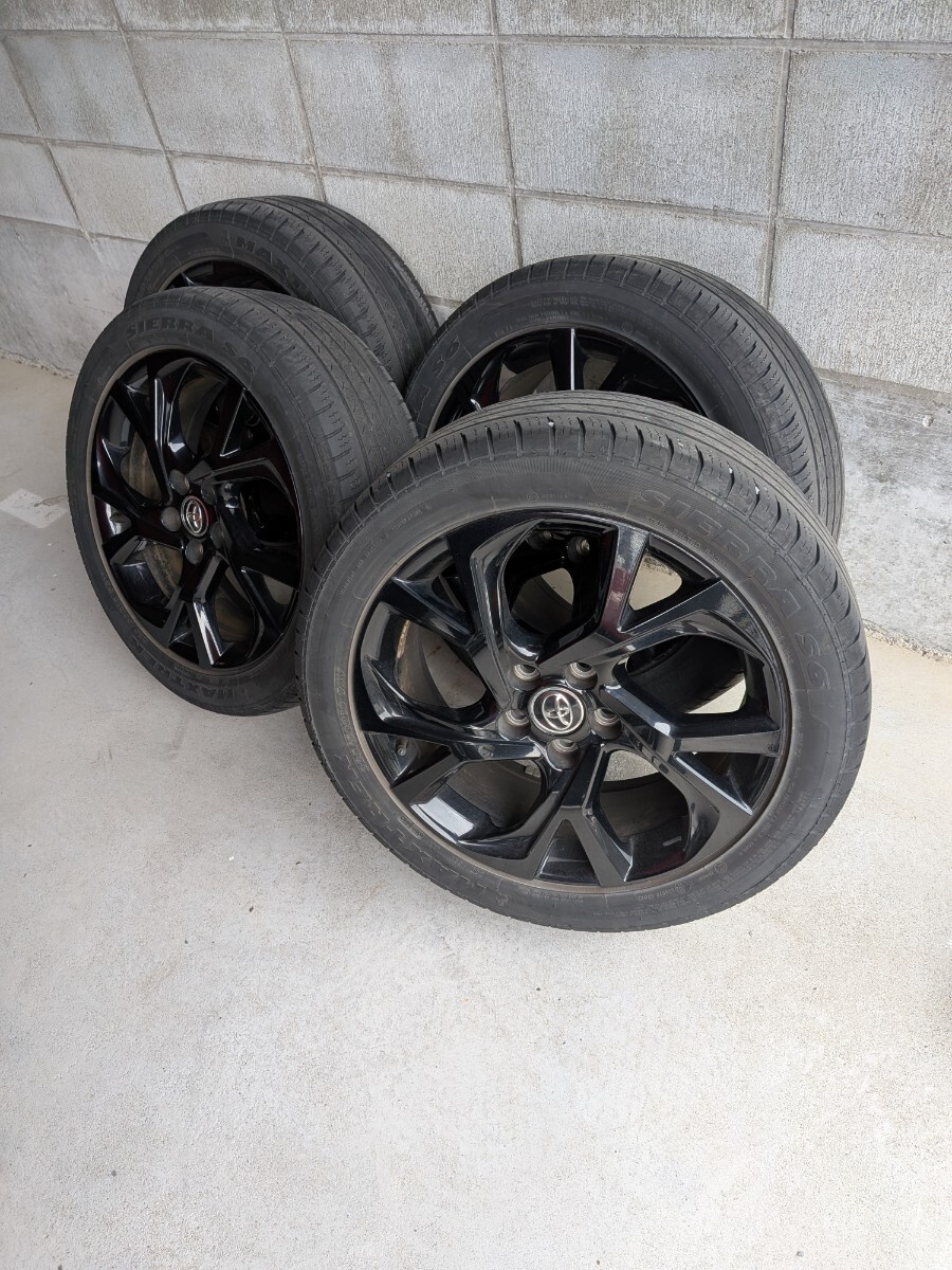 新品】新車外し C-HR 純正ホイール （モードネロ、純正ブラック