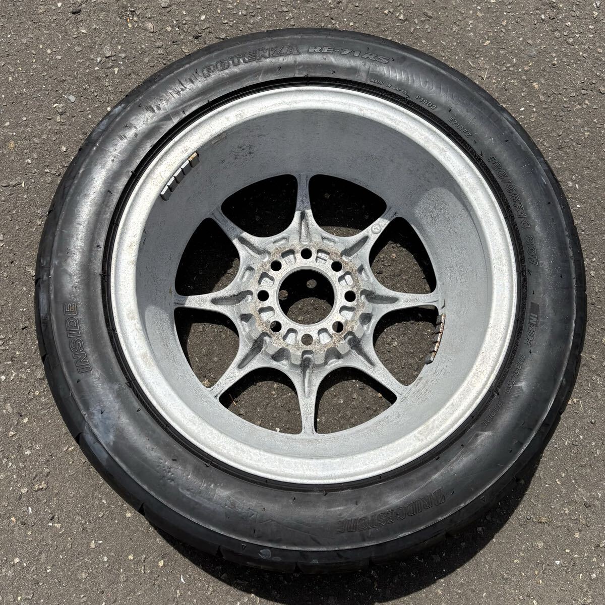 ○BS ブリヂストン ポテンザ POTENZA R-3 RALLY 13インチ 5J +20 PCD