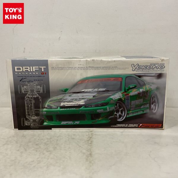 ☆【完成品】ヨコモ ドリパケ D1 KEI OFFICE S15 SILVIA ケツカキ1.5倍