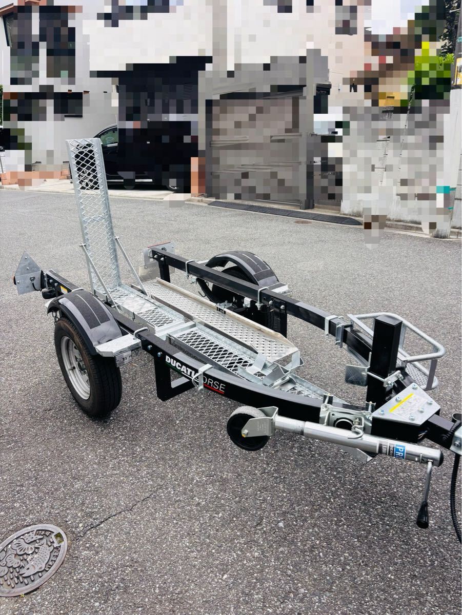 中古】サントレックス バイクトレーラー TR-B 大阪の落札情報詳細