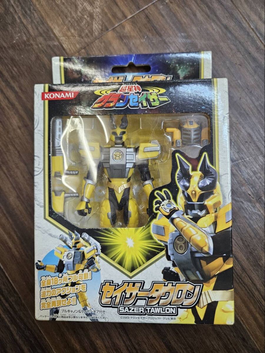 中古・箱なし】超星神グランセイザー ： フィギュア 6体 と 超星神 4体