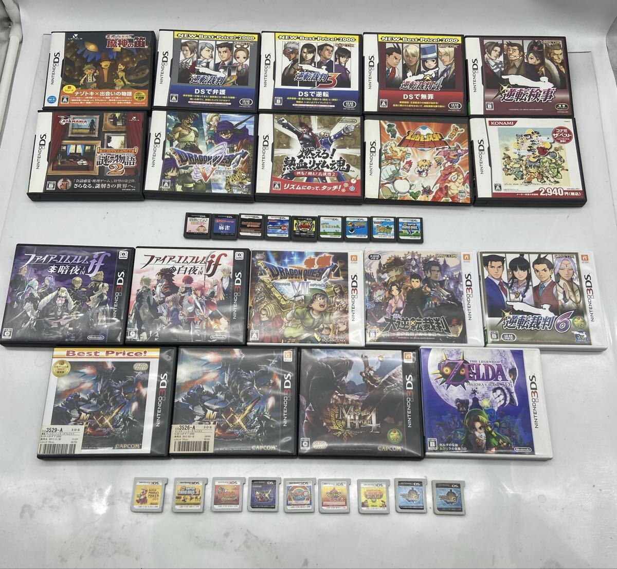 S-312◇Nintendo DS・3DS用ソフトまとめ売り◇39本セット◇マリオ