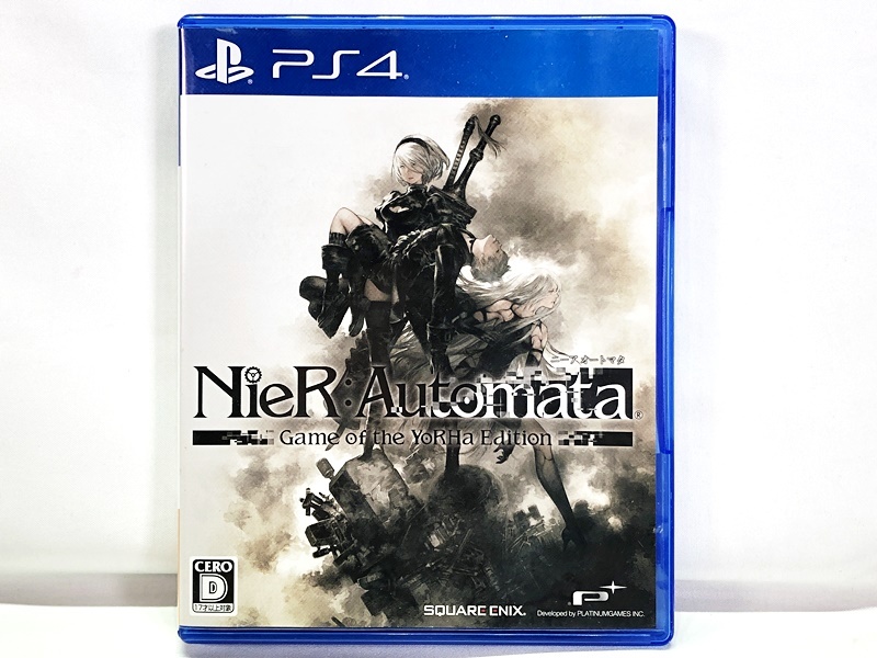 ニーアオートマタ NieR Art 複製原画 二人ノ過去ト サイン入り の落札
