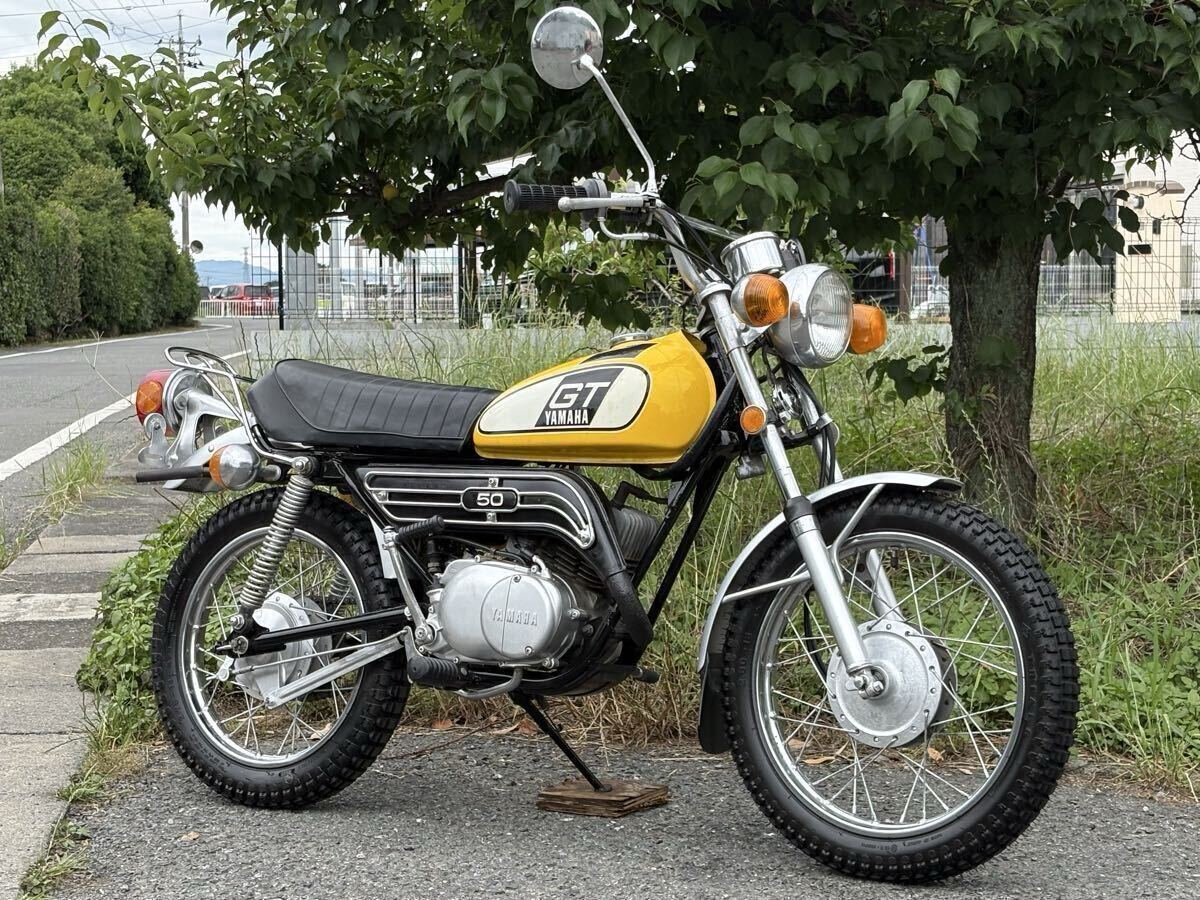 中古】ヤマハ YAMAHA ミニトレ GR50 80 当時物 希少車 おまけ付き Z1Z2