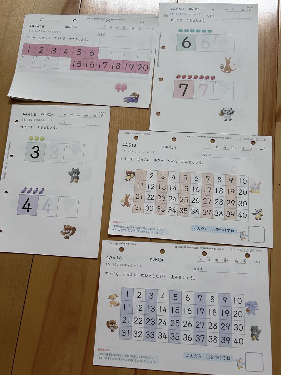 新品】公文 くもん 数学 I 1～200 プリントKUMON 中学 問題集の落札