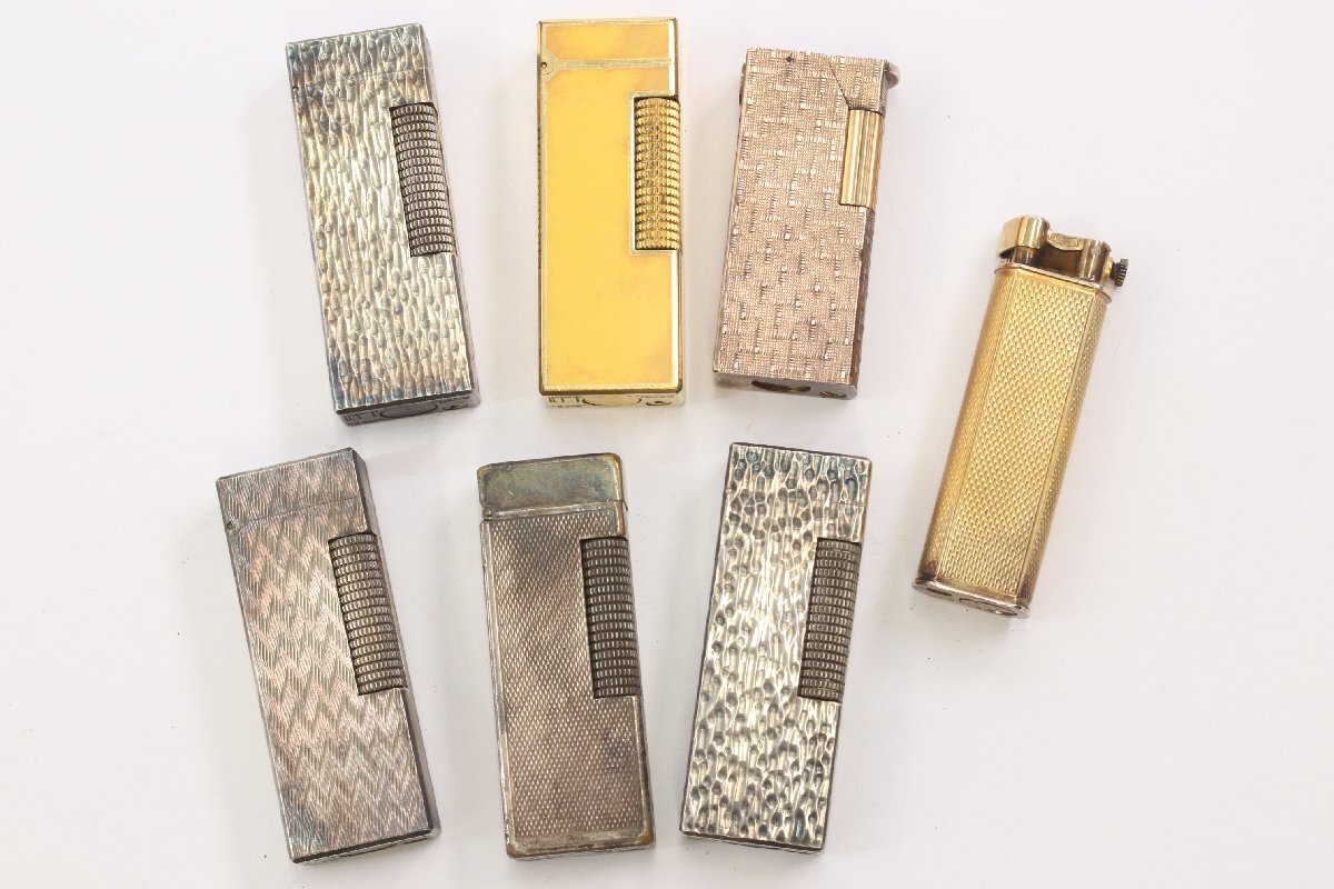 33103】dunhill ダンヒル ライター ダンヒルC刻印有り 4個セット 3点 