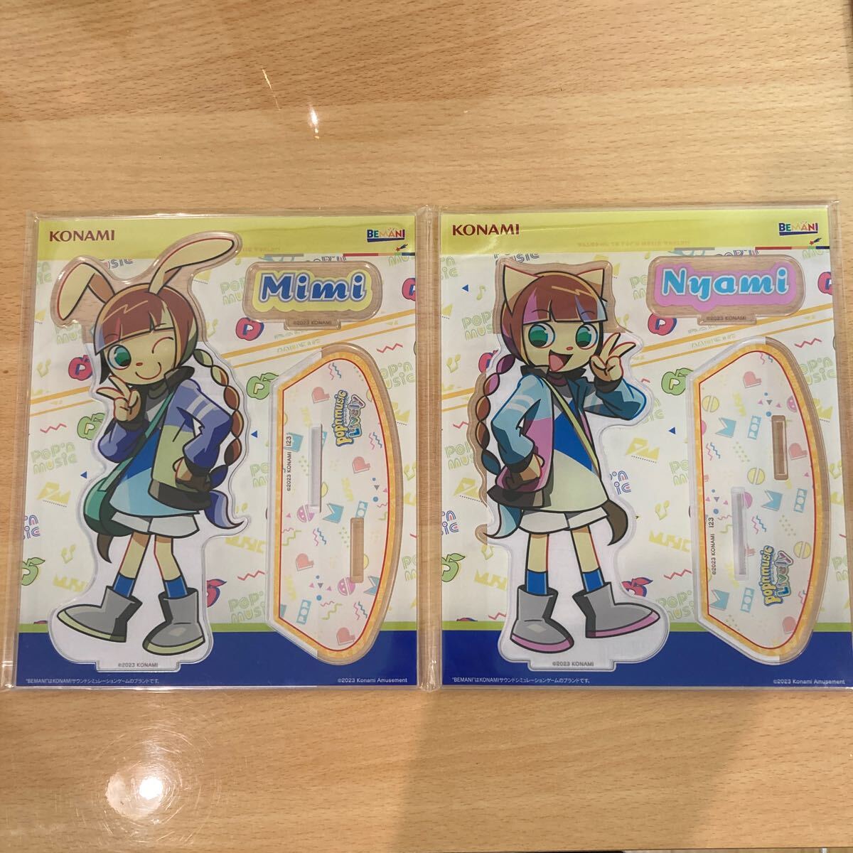 新品】pop'n music20周年フェア in 東京 アクリルぷちスタンド ポチコ