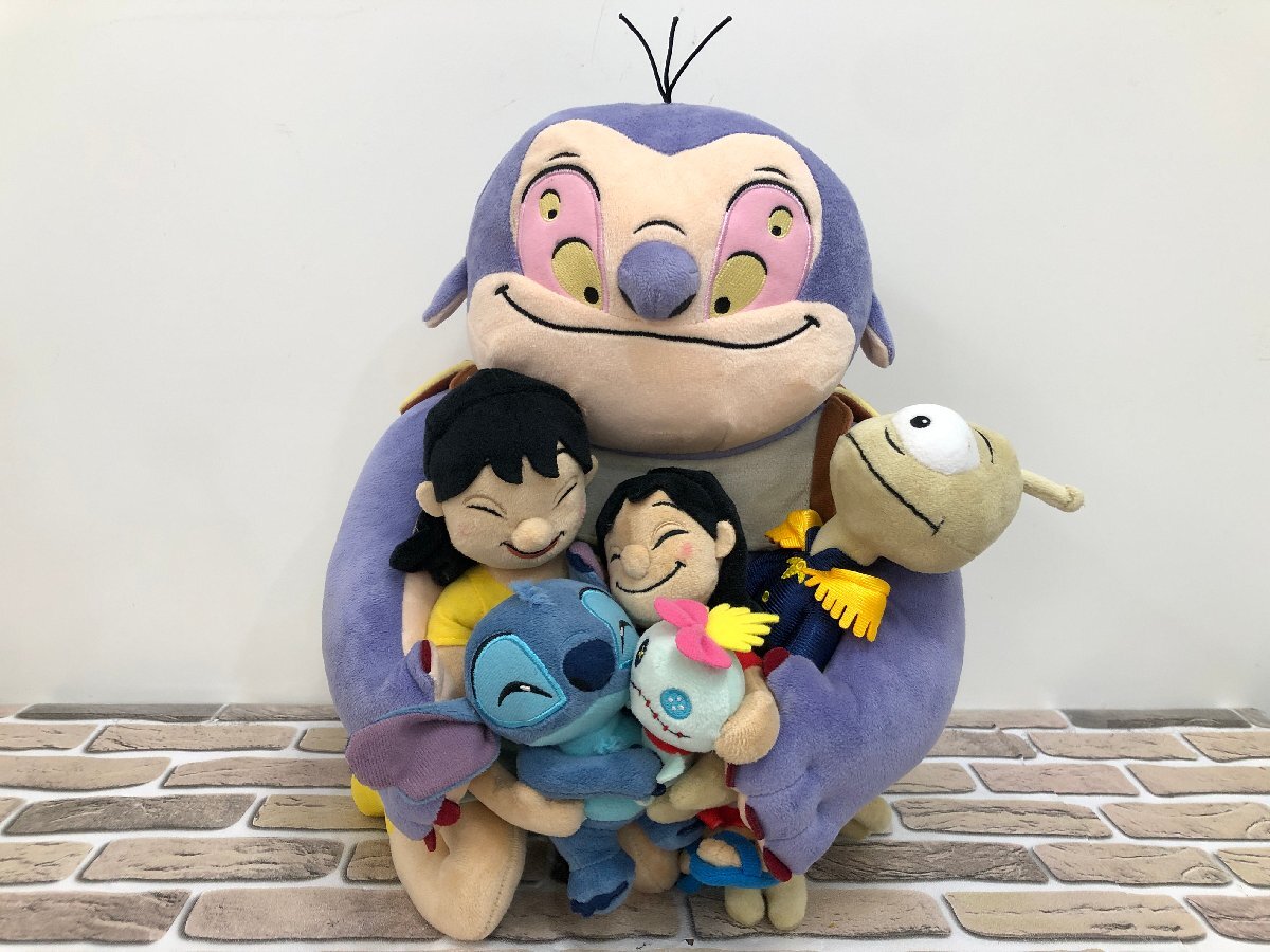 中古】40cm スティッチ ビッグフィギュア ポストマン郵便屋さん