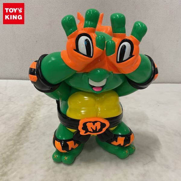 未使用に近い】TMNT「輝光（メタル）タートルズ：ミケランジェロ