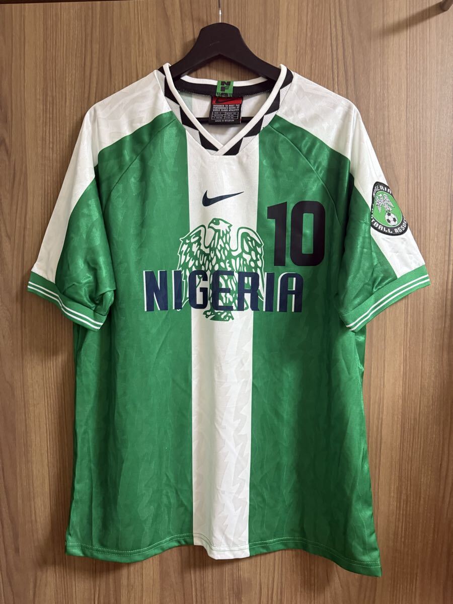 正規品】 NIKE製 2002-2003 ナイジェリア代表 Home ユニフォーム No.13