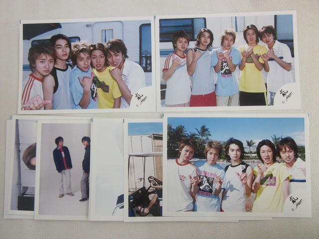 中古】嵐 ジャニショ 嵐ロゴ 公式写真 2002 STAND UP HAWAII!! ファン