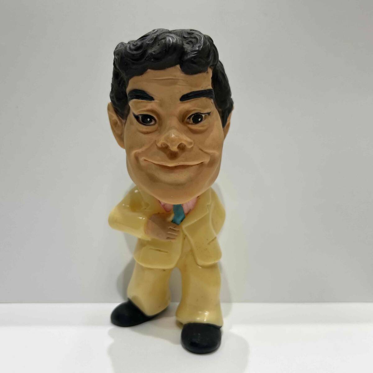 中古】ぺんてるイケイケシャープ 荒井注 ソフビ人形 昭和 ドリフターズ