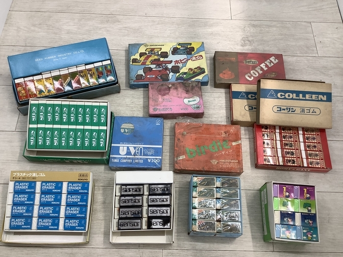 新品】コクヨ 消しゴム 昭和レトロ じけし 当時物 大量 KOKUYO ヤング