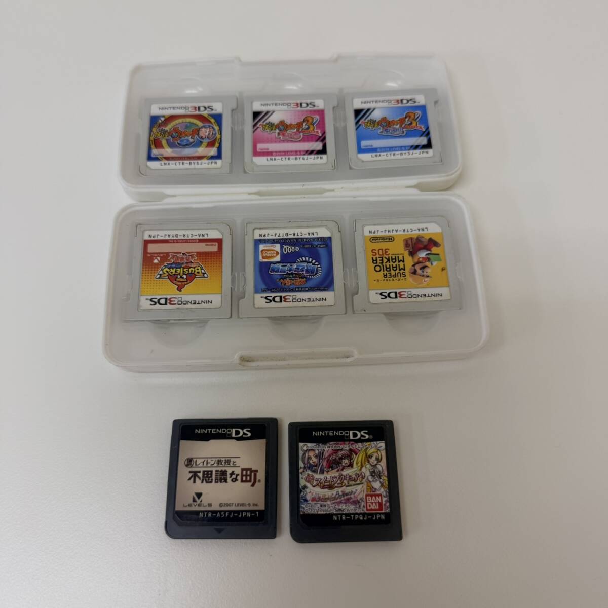 ロムのみ】3DS ソフト 妖怪ウォッチ1+2(元祖/本家/真打)+3(テンプラ
