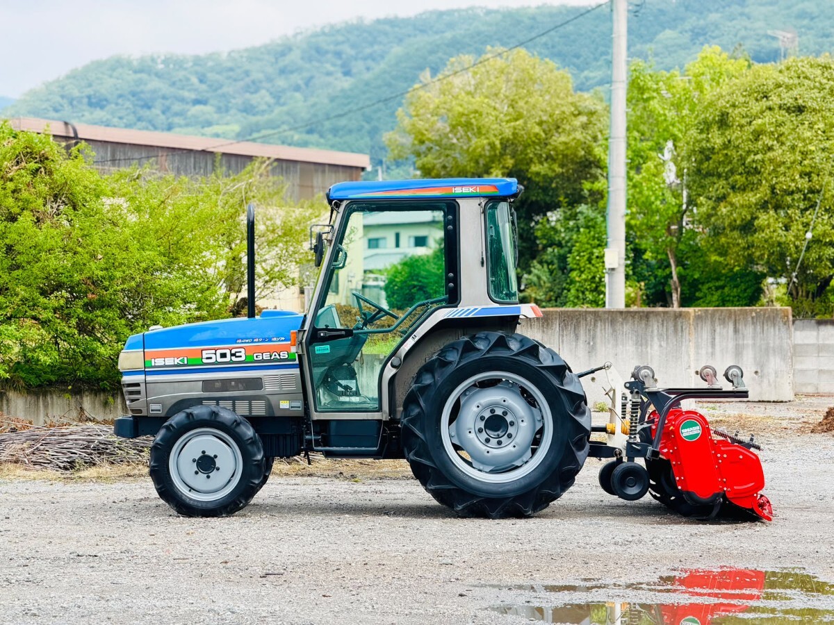 ニプロ GX35 トラクターロータリー尾輪 21LR ガタ付き無し 交渉可能