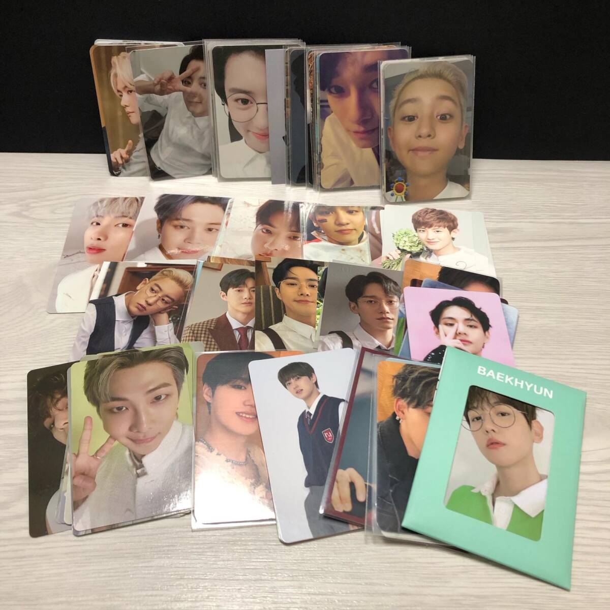 EXO-K CD封入特典 トレカ MAMA 旧トレカ フォト カード 3種 チャニョル