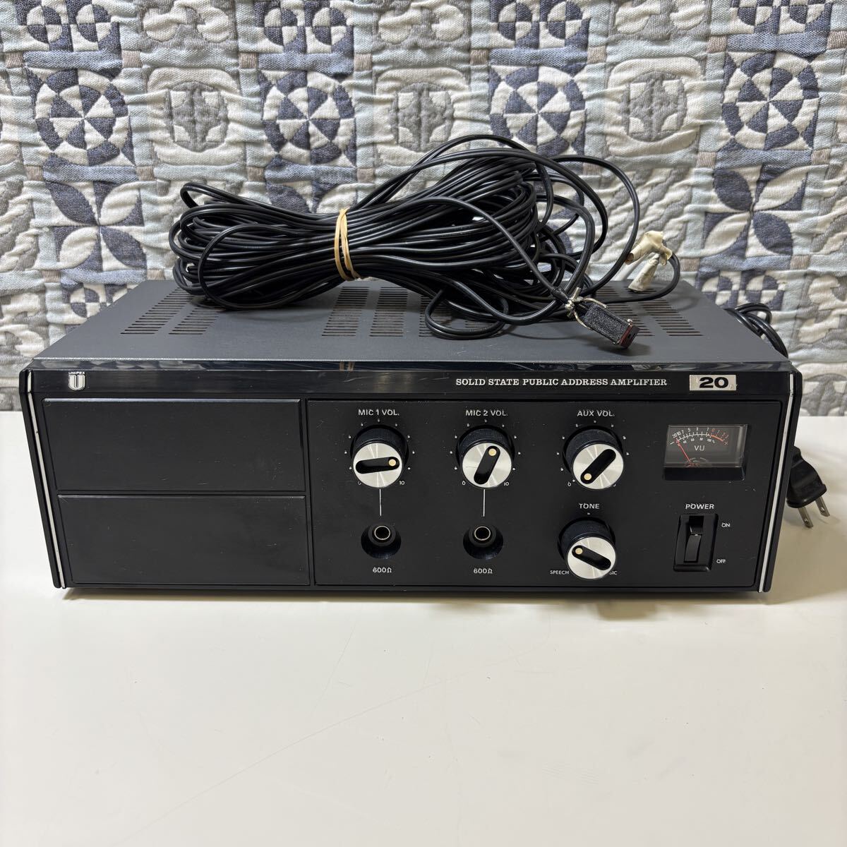 1489☆ VICTOR 業務用システムアンプ PUBLIC ADDRESS AMPLIFIER PTA