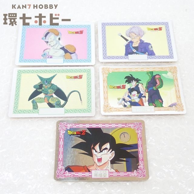 ドラゴンボール　当時物　ナガサキヤおまけカード　６枚セット 未使用長期保存品】☆ ナガサキヤ ドラゴンボールZ 食玩 超 Zワールド