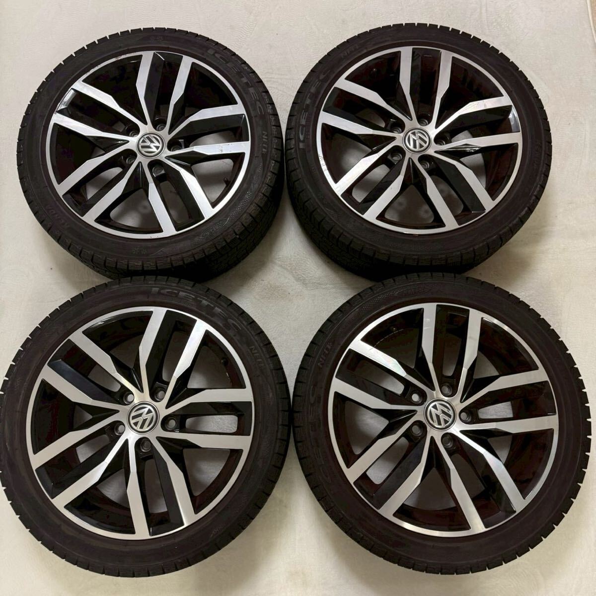 MAK 17 インチ ホイール PCD 112 7J ダンロップ 235/45R17 