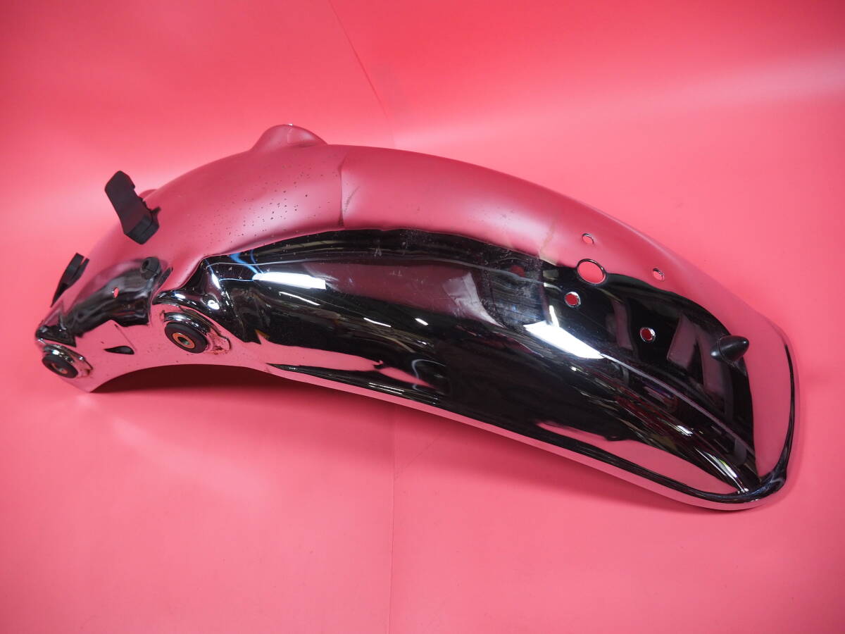 SR400 1JR 純正ショート加工 メッキリアフェンダー/WMテール付 c86