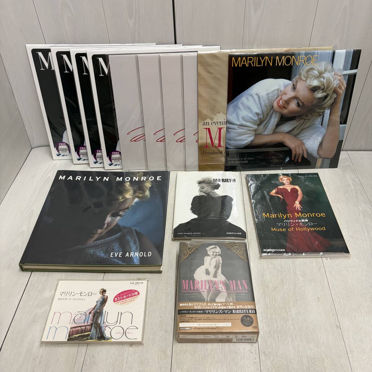 カレンダー マリリン・モンロー Marilyn Monroe 1974年 ポストカード5