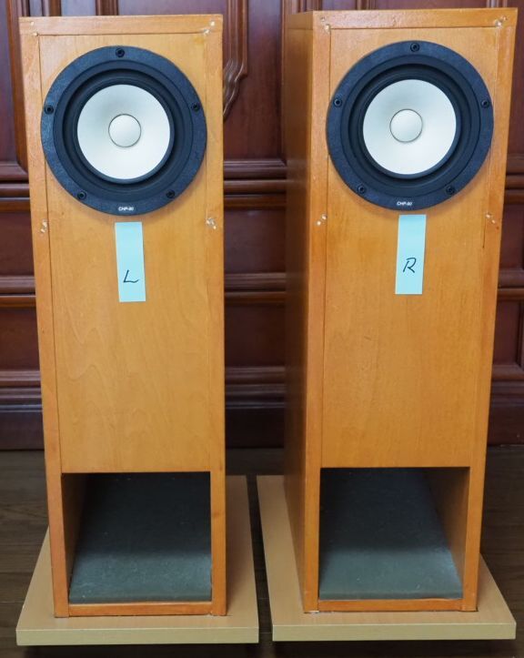 自作スピーカー FOSTEX FE208ES使用 長岡鉄男 D-55 バックロードフォン