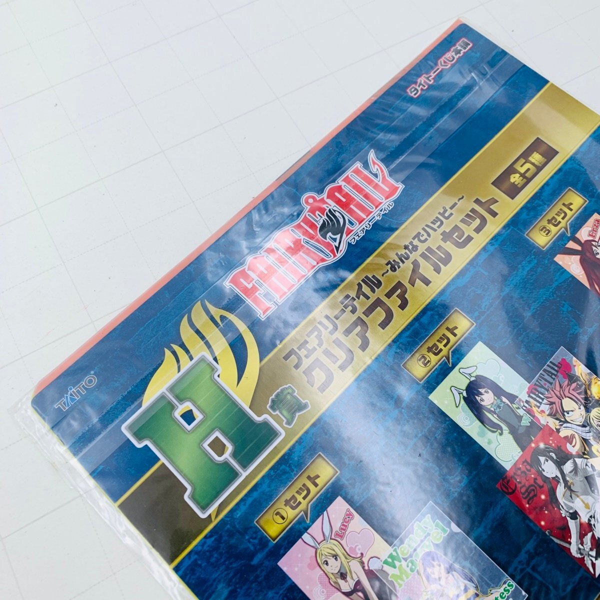 中古】FAIRY TAIL フェアリーテイル クリアファイル 10枚+1 在庫処分