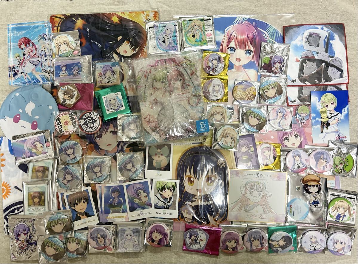 新品】送料350 久島鴎 描き下ろしA2タペストリー Summer Pockets