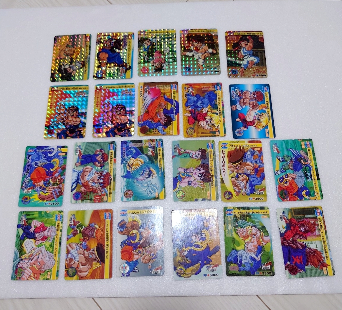 中古】ジャンボカードダス ストリートファイターII V バンダイ