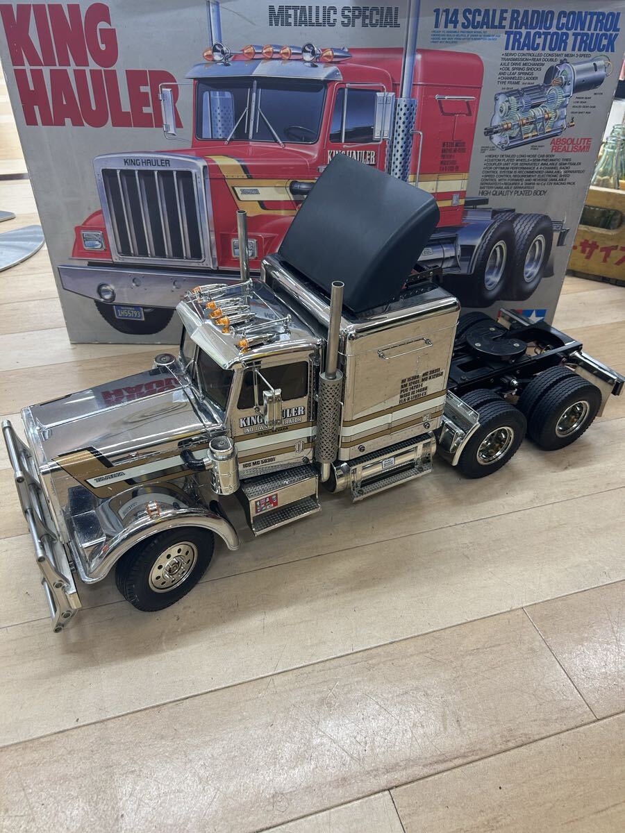 中古】タミヤ 1/14 トレーラー キングハウラー改の落札情報詳細