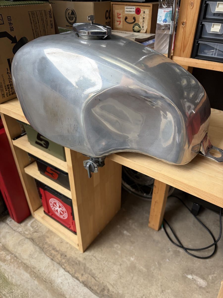 SR400 SR500ブルックランズMVタイプアルミタンク 中古の
