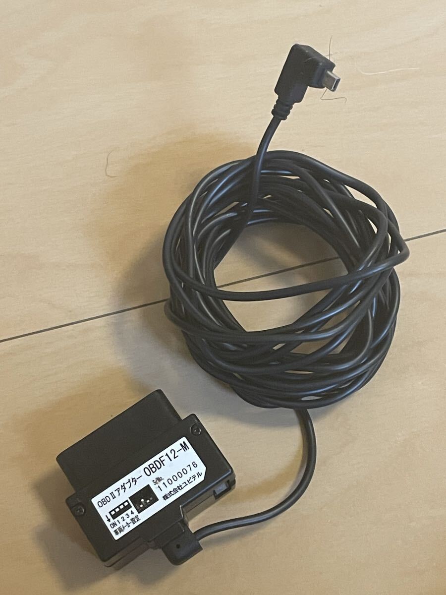 新品】【新品】ユピテル OBD2アダプター OBDF12-RD 取説・適合表付