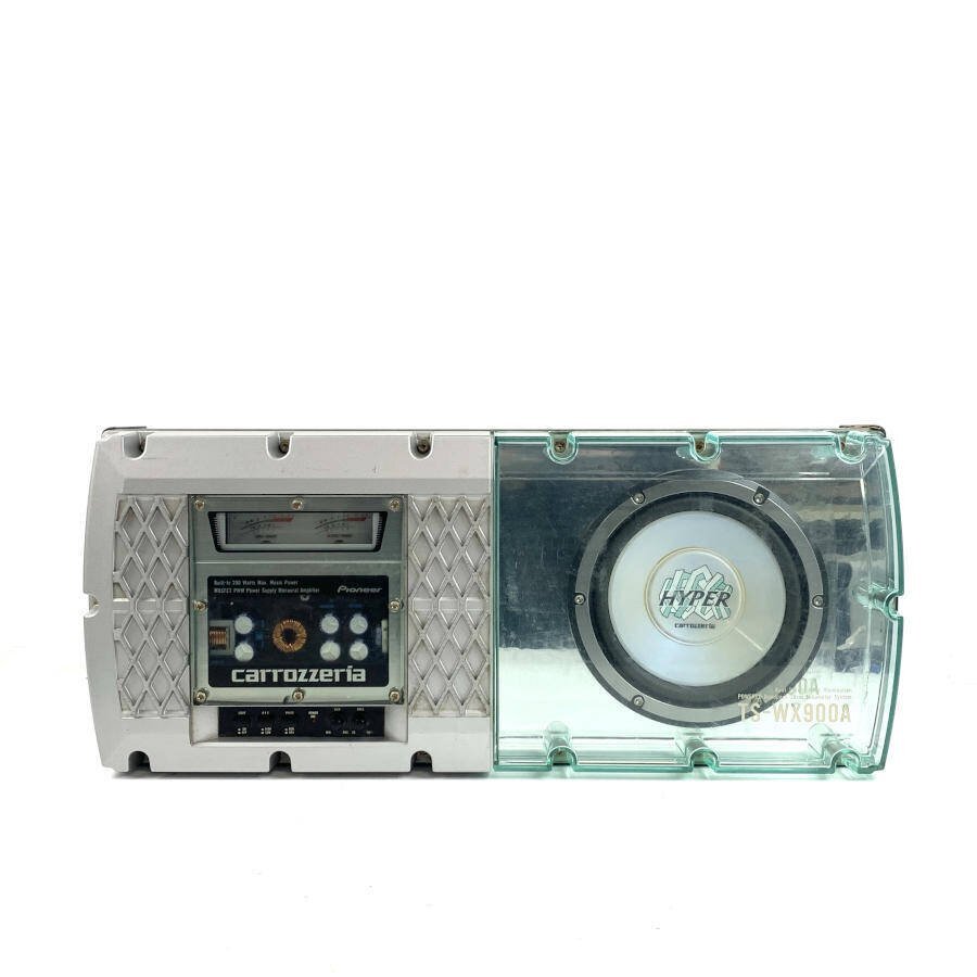 ALPINE SWD-2000 アンプ内蔵 ボックス型パワードサブウーファー サブ