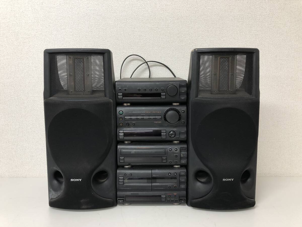 ◇SONY ソニー CD MD pixy システムコンポ DHC-MD99の落札情報詳細