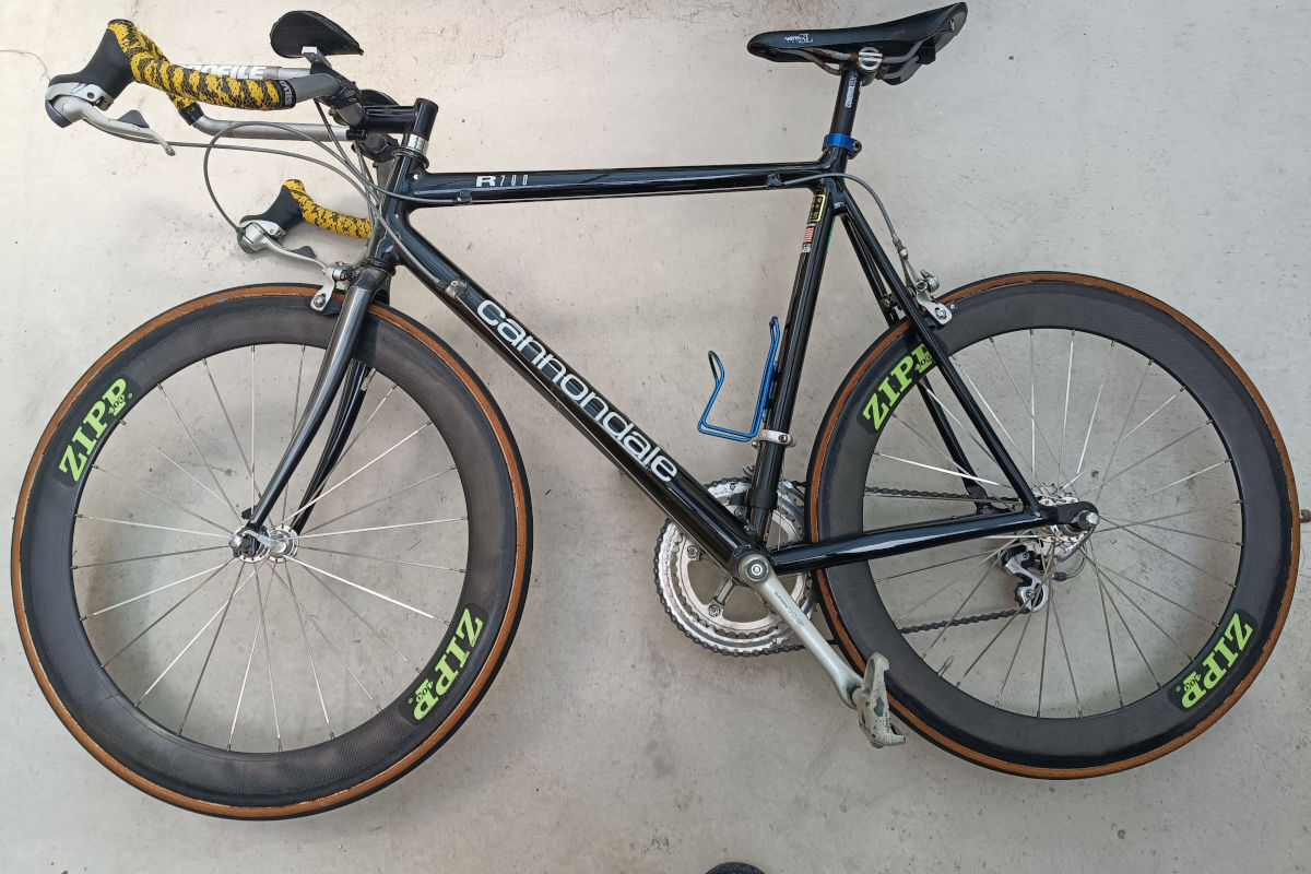 希少！CANNONDALE SLICE RS BLACK INC TTバイク トライアスロン