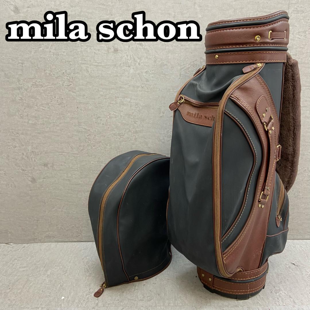 mila schon ミラショーン ゴルフ キャディバッグ 9型 カート式 mila schon ミラショーン ゴルフ キャディバッグ 9型 カート式 mila