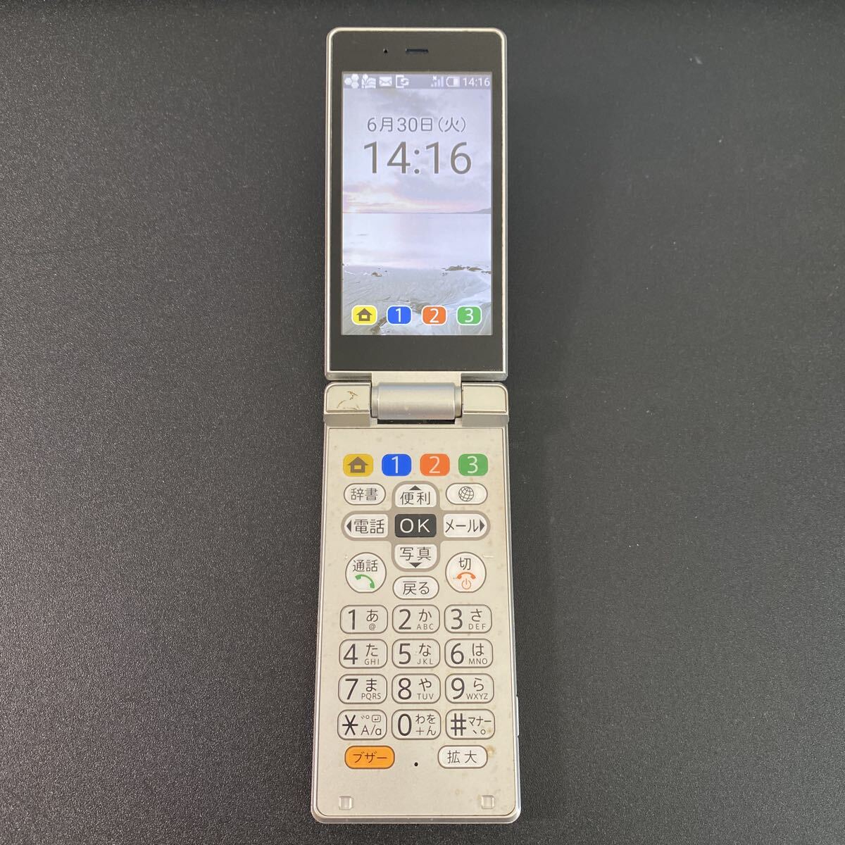 ◇ 廃盤 レトロ 携帯電話 モック 見本 模型 NTT ドコモ D203 JUNK