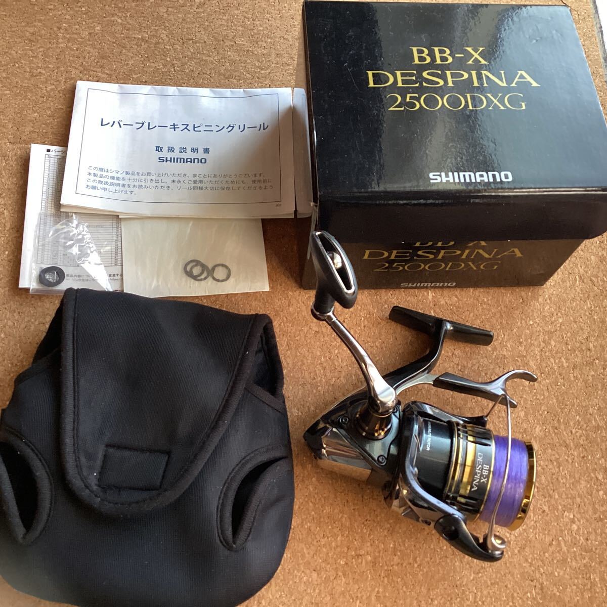 美品 シマノ 16BB-XデスピナC3000D Type-G エクスセンスLBレバー 夢屋