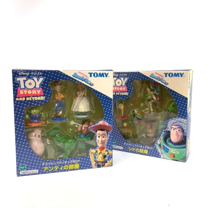 現状品 トイ・ストーリー デスクトップフィギュアBOX 『アンディの部屋
