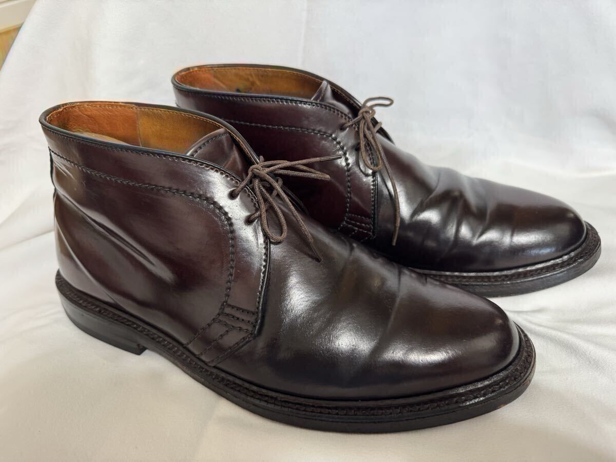 美品 ALDEN オールデン 1313 ビームス別注 チャッカブーツ シガー