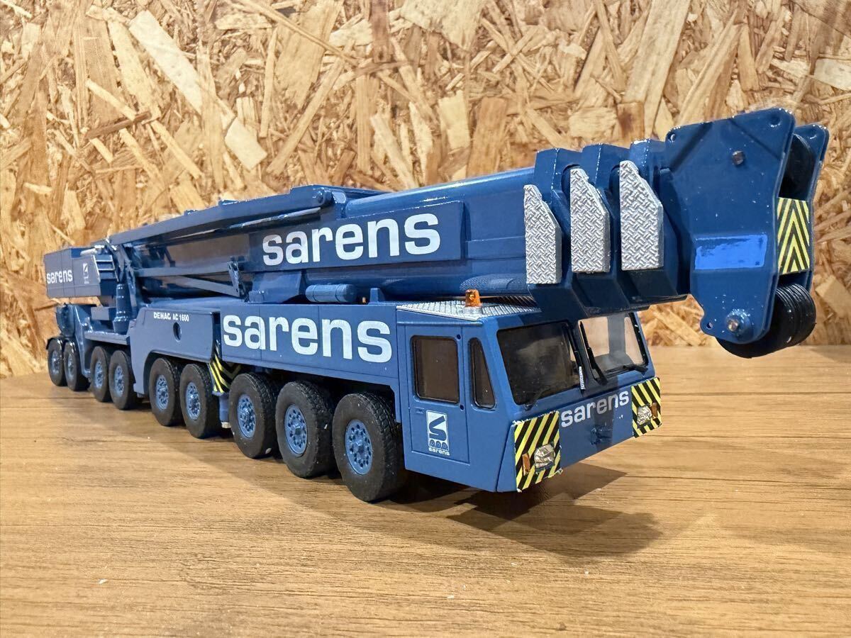 中古】ジャンク ZON MODEL 1/50 DEMAG AC1600 500t大型クレーン USEDの