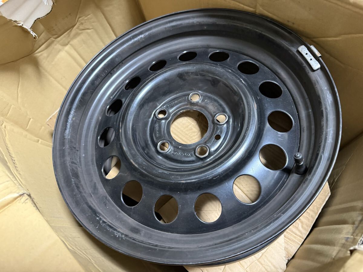 ボルボ VOLVO 940 740 240車にどうぞ／純正スチールホイール4本セット