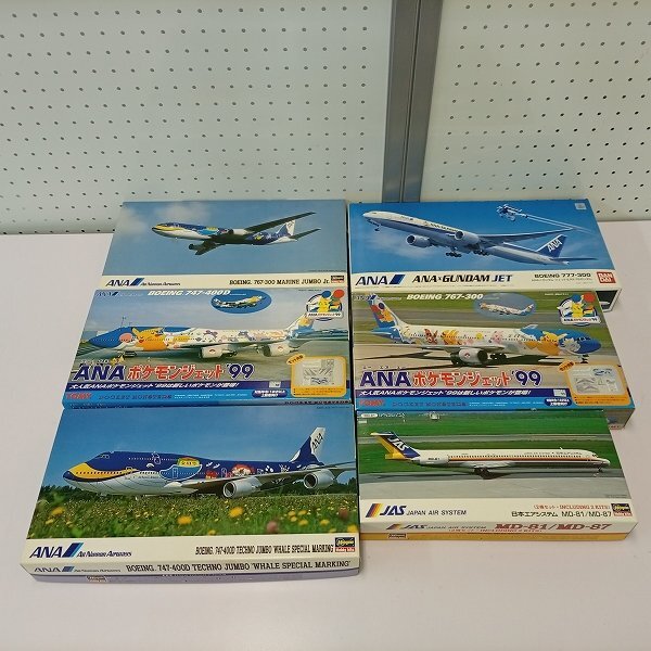 童友社 1/100 ANA ボーイング767.200 プラモデル 同時梱包OK 外箱スレ