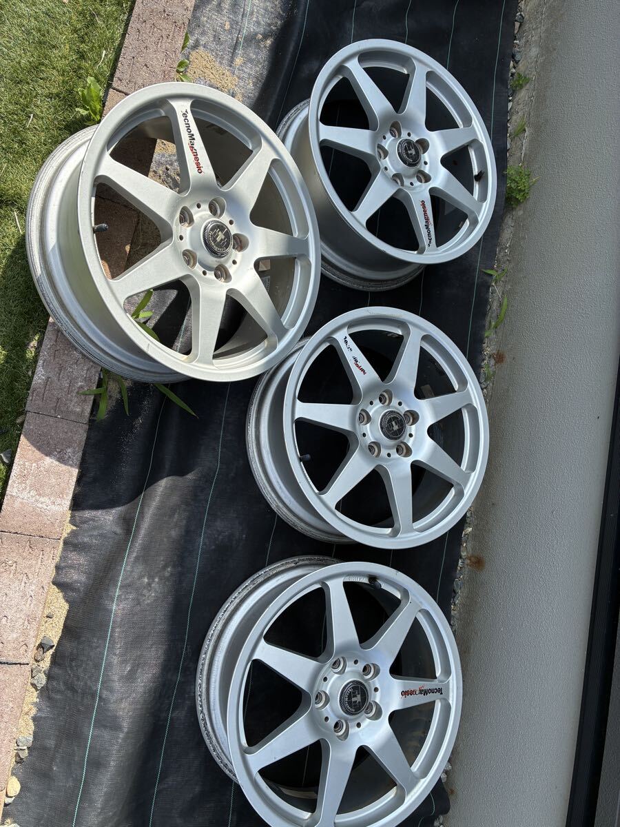 Tecnomagnesio type201B 17×7.0JJ P.C.D 114.3 5H inset54mm テクノ
